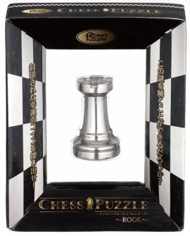 Casse-Tête Huzzle Cast Chess Rook (TOUR) - Silver -