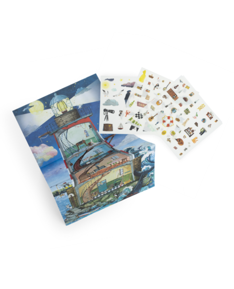 Grand phare avec décalcomanies - L'Explorateur