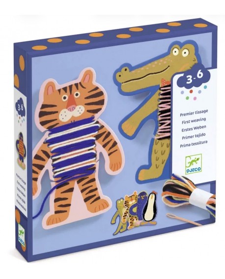 Enfilage - 1er tissage - pulls des animaux