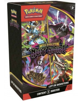 Pokémon ME05 Nuit Noire - Bundle 6 Boosters