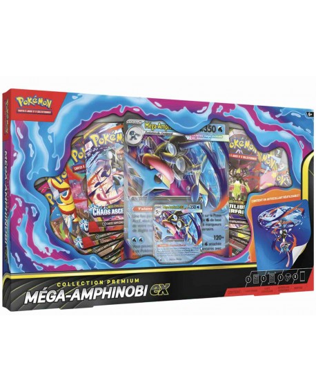 Pokémon : Collection Premium Méga‑Amphinobi‑ex