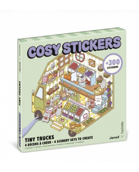 COSY STICKERS - TINY TRUCKS