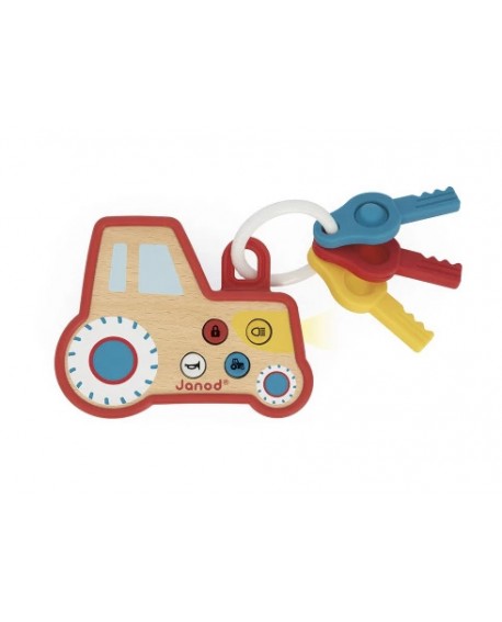 ferme porte clefs tracteur