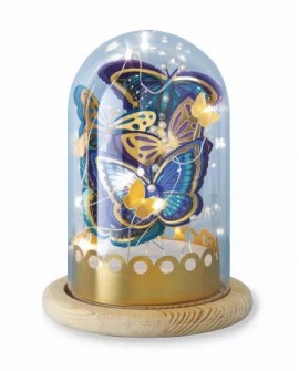 CLOCHE LUMINEUSE PAPILLONS A CREER