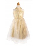 Eras Dress, Silver/Gold, SIZE US 7-8