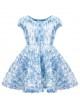 Sequins Concert Queen Dress, Blue, SIZE US 3-4