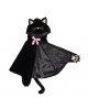 Cat Cuddle Cape, Black, SIZE US 2T