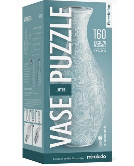 VASE PUZZLE JARDIN LOTUS