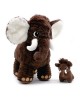 PAPOUTH LE MAMMOUTH  PAPA & BEBE CHOCOLAT