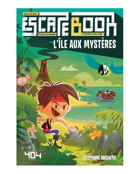 Escape book junior :l'île aux mystères